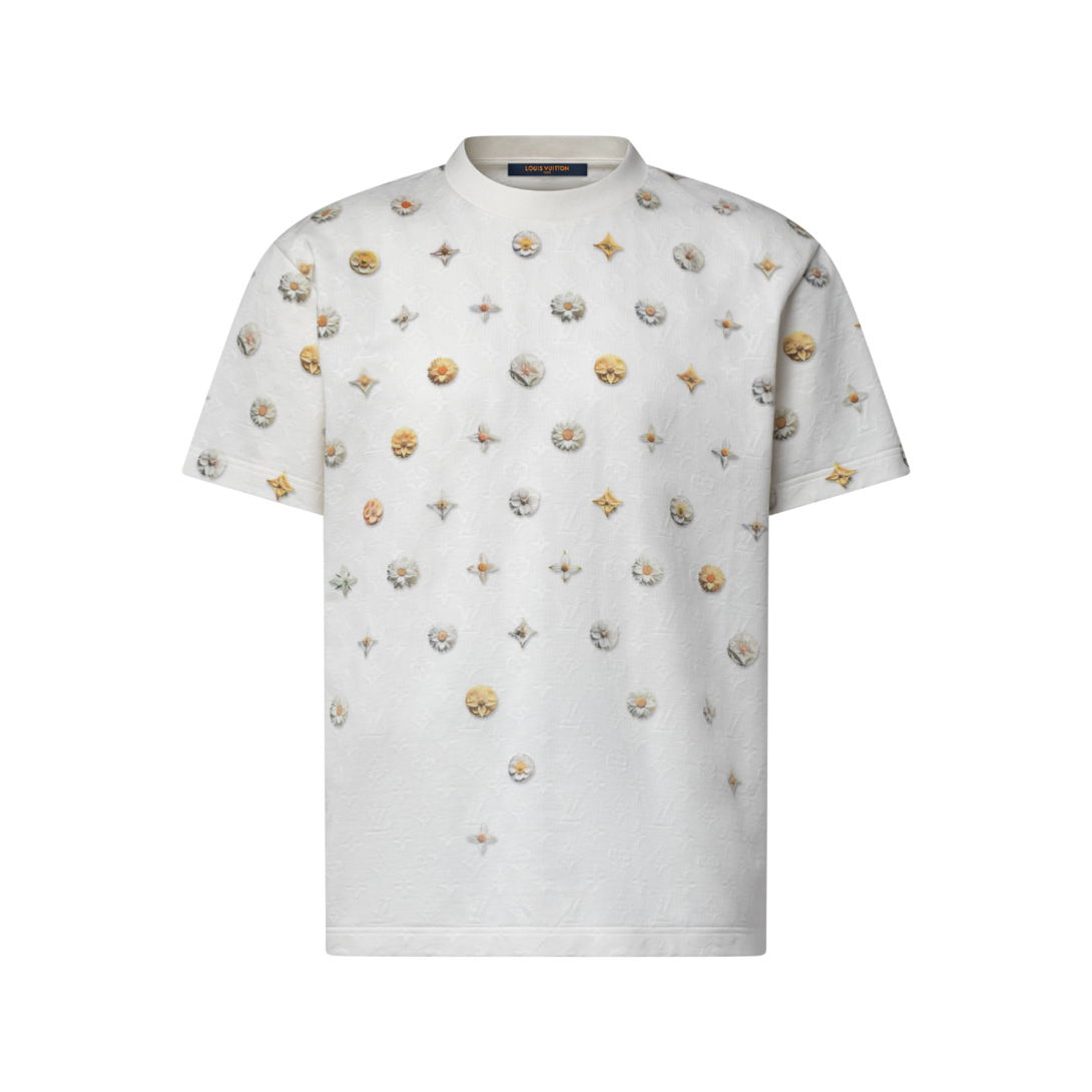Overprinted Monogram Jacquard T-Shirt - Ready-to-Wear 1AJRAG
